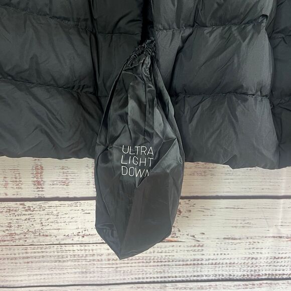 Uniqlo Men's Black Ultra Light Down Jacket Black L Packable Puffer Lightweight - Picture 8 of 10